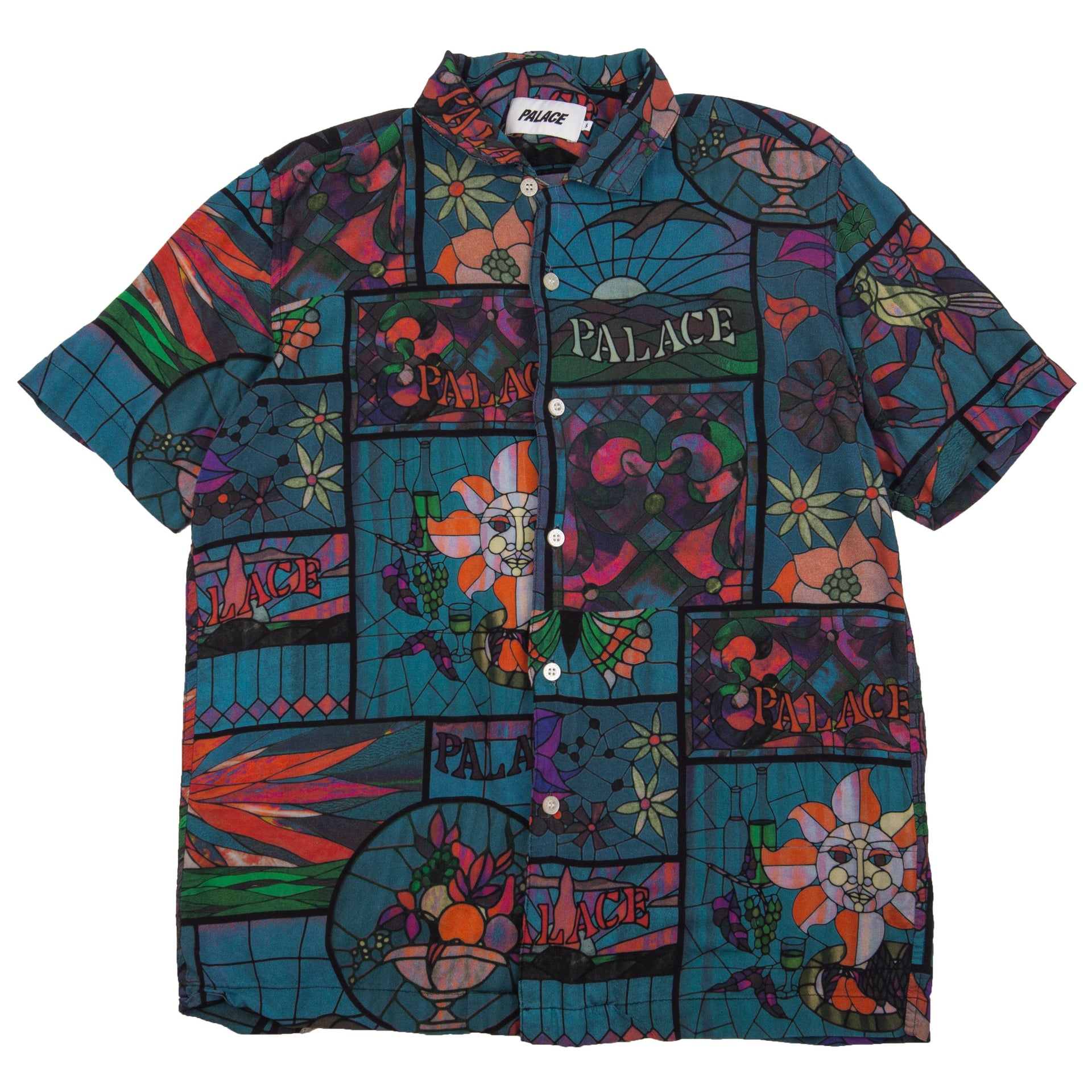 Palace Muchas Glasias Rayon Shirt PRE-OWNED