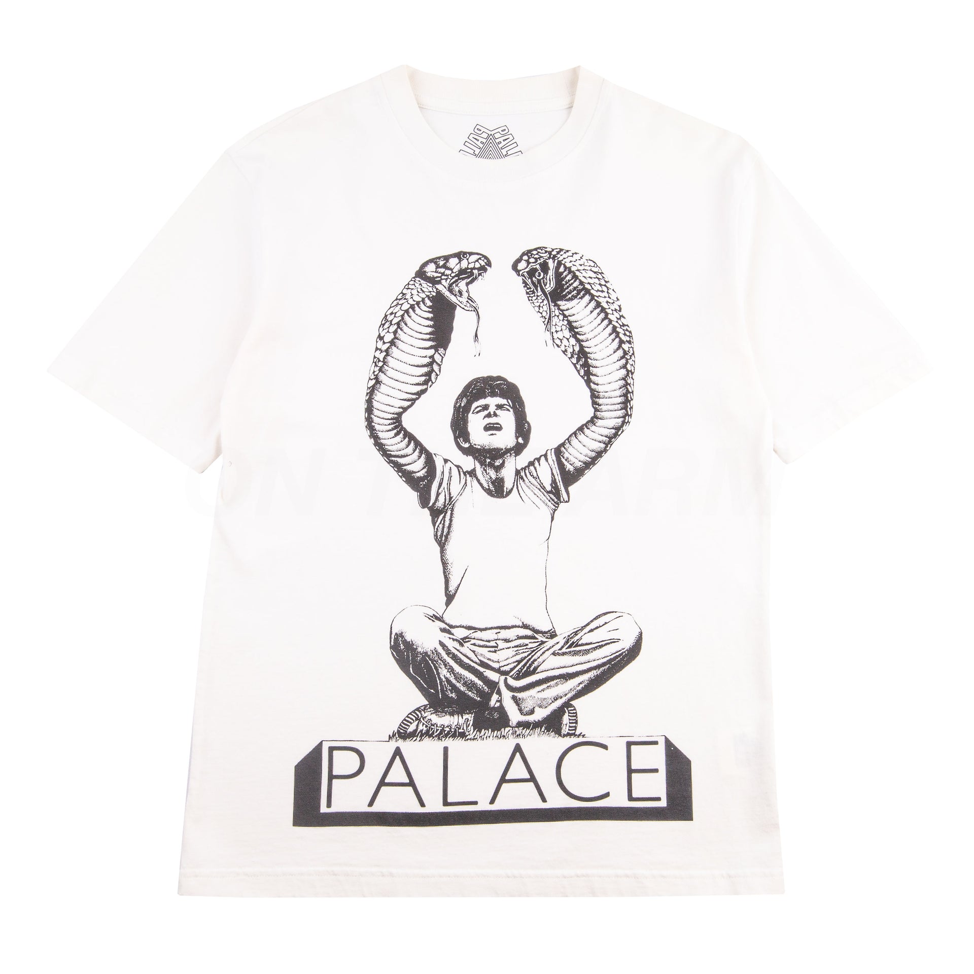 Palace White Snakey Tee PRE-OWNED