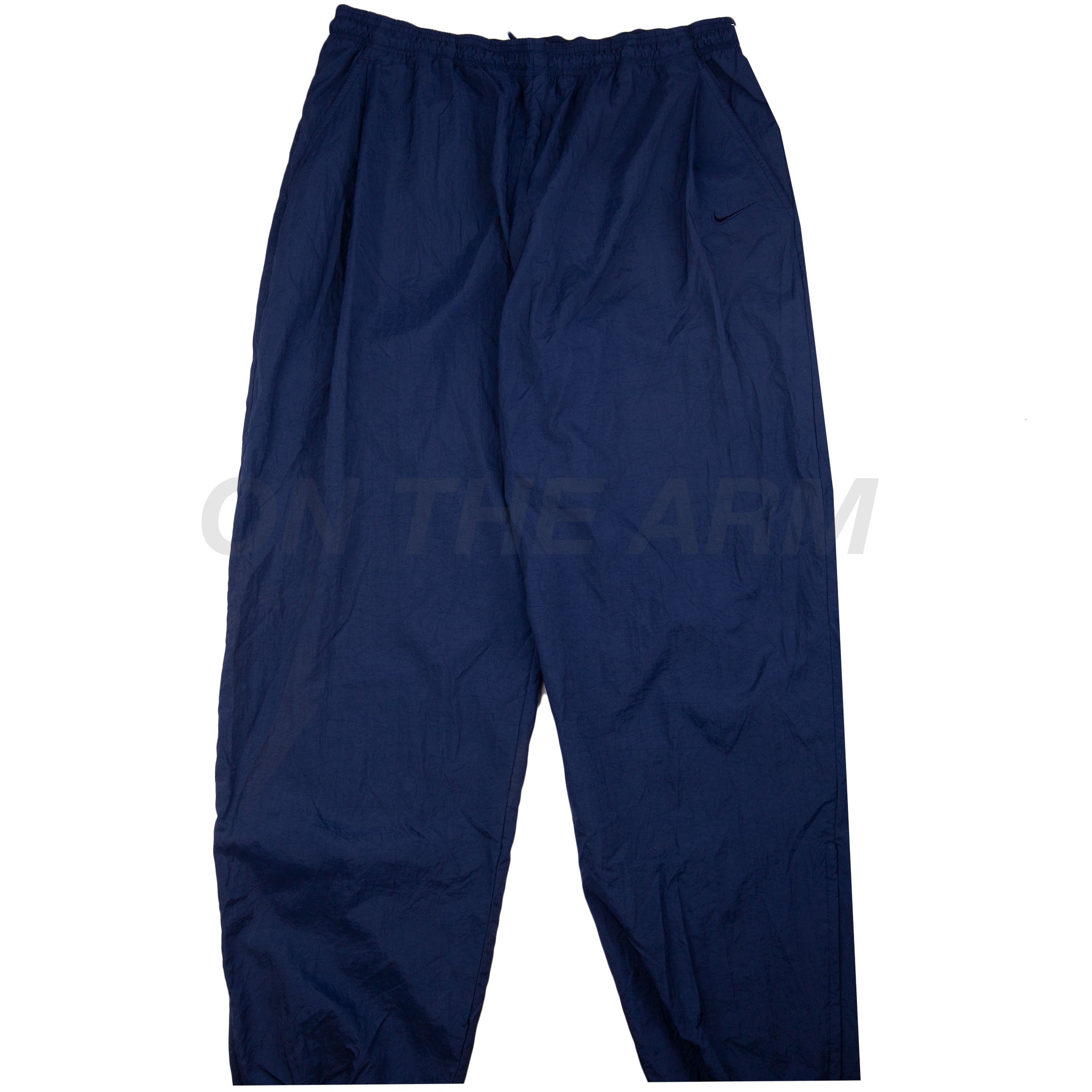 Vintage Navy Nike Dri Fit Warm Up Pants