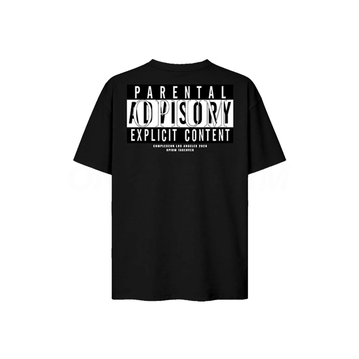 Playboi Carti Black Opium Parental Advisory Tee
