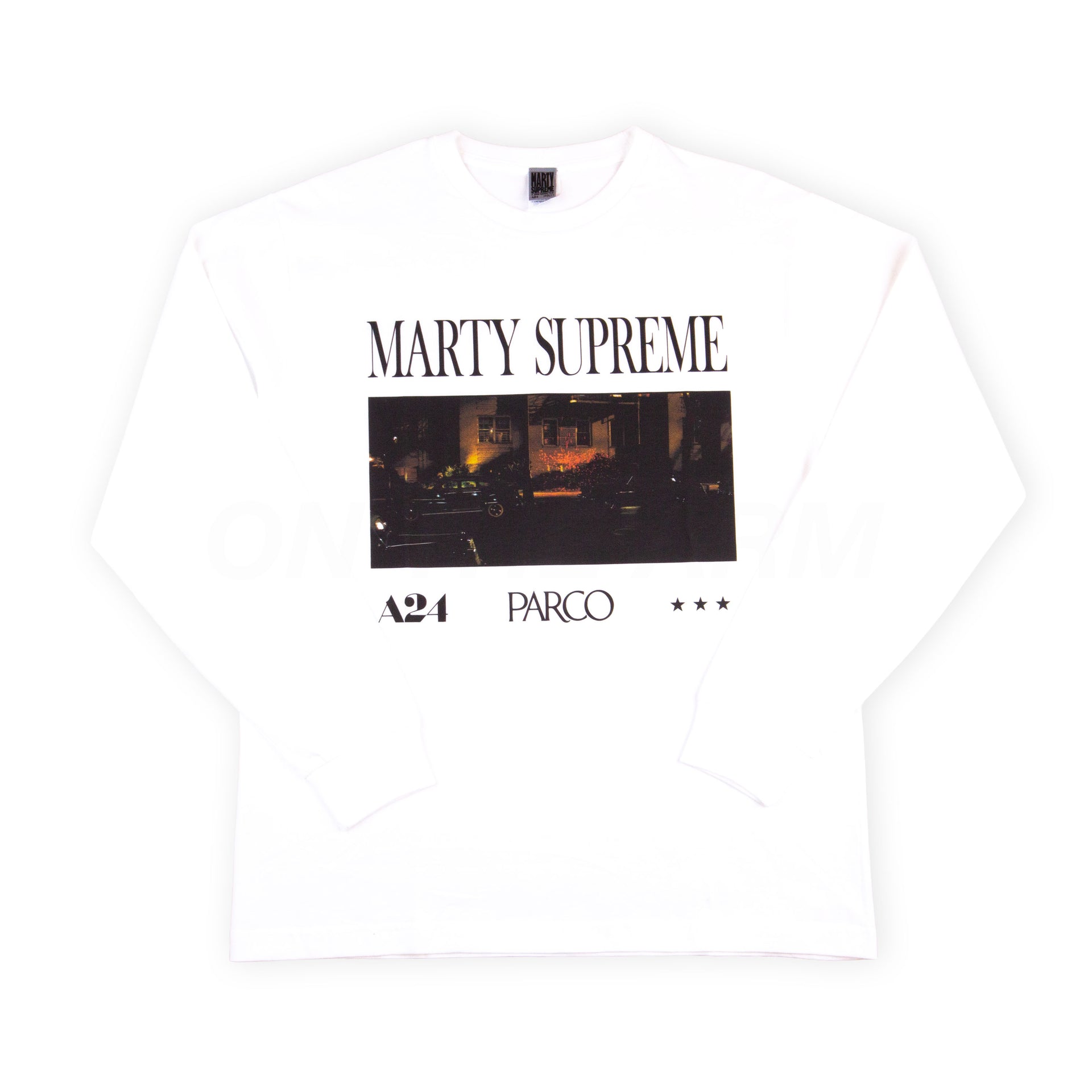 Marty Supreme White A24 Parco L/S