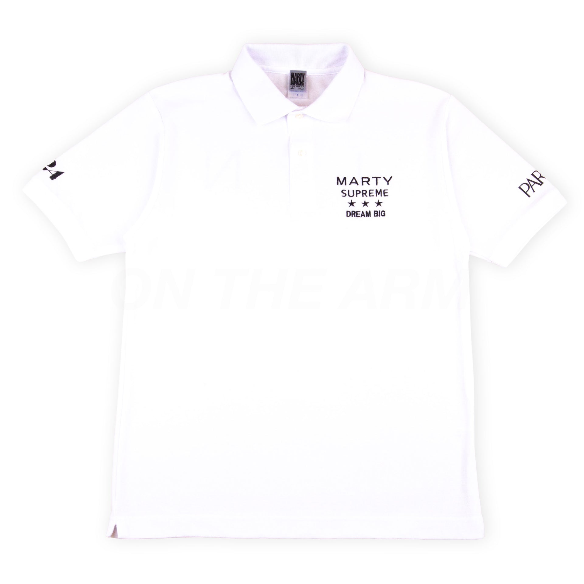 Marty Supreme White A24 Parco 3 Star Polo
