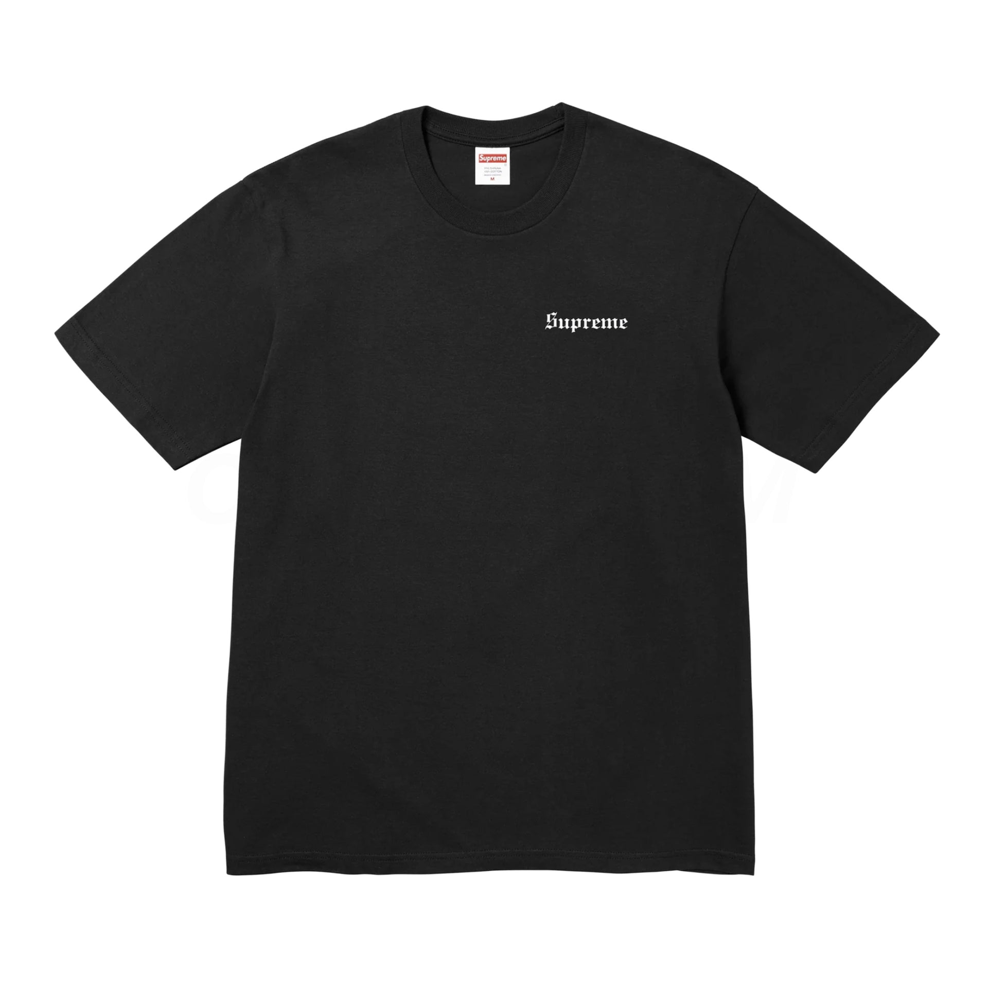 Supreme Black Paris Is Burning Tee