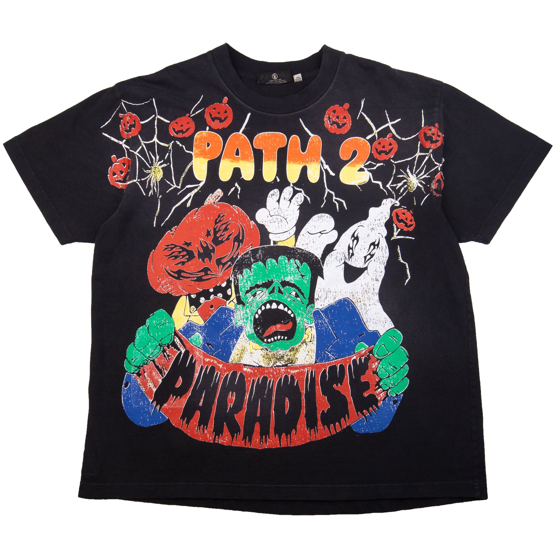 Hellstar Black Spooky Characters Tee PRE-OWNED