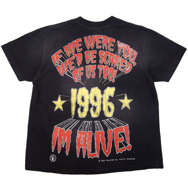 Hellstar Black Spooky Characters Tee PRE-OWNED