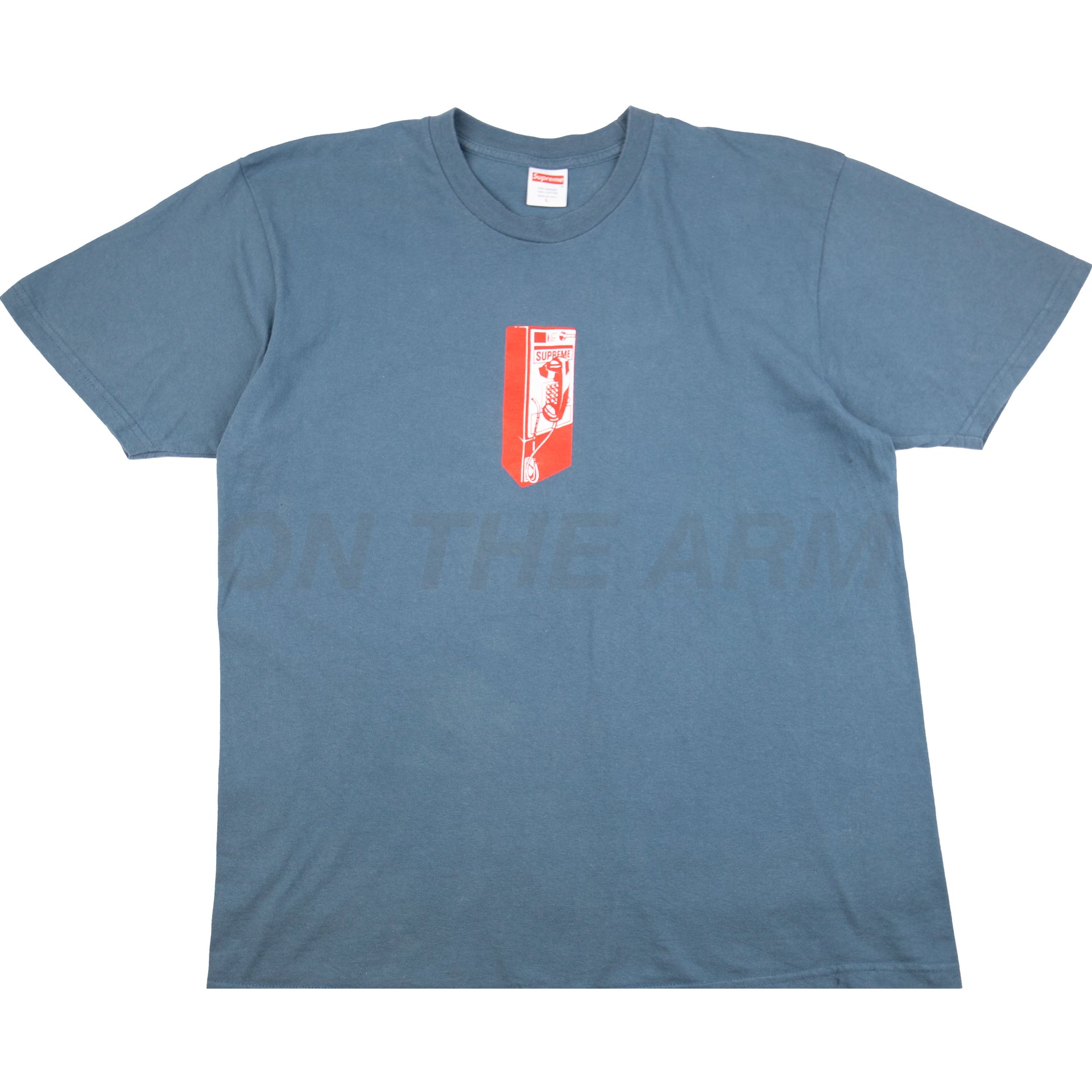 Supreme Slate Payphone Tee PRE-OWNED