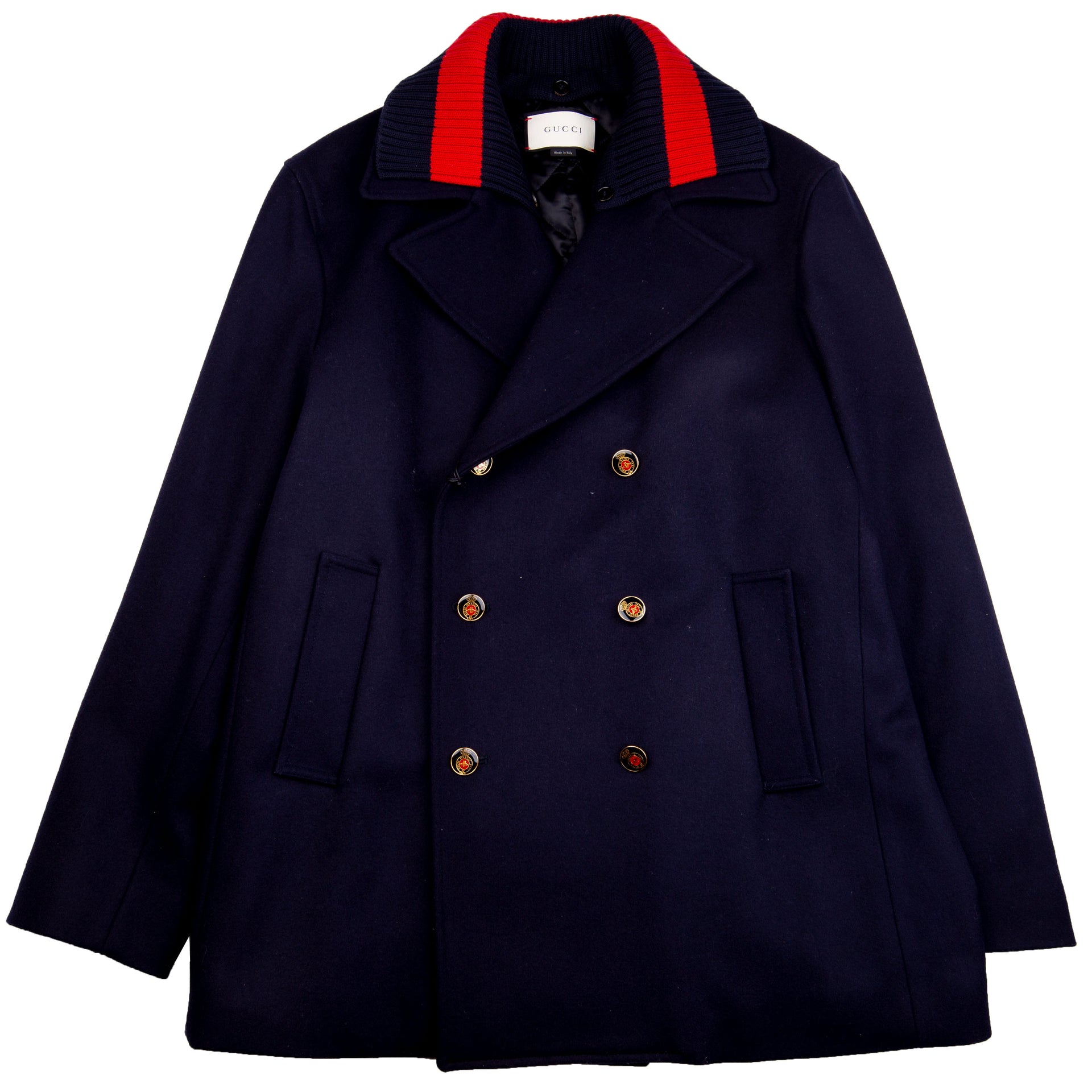 Gucci Navy Peacoat