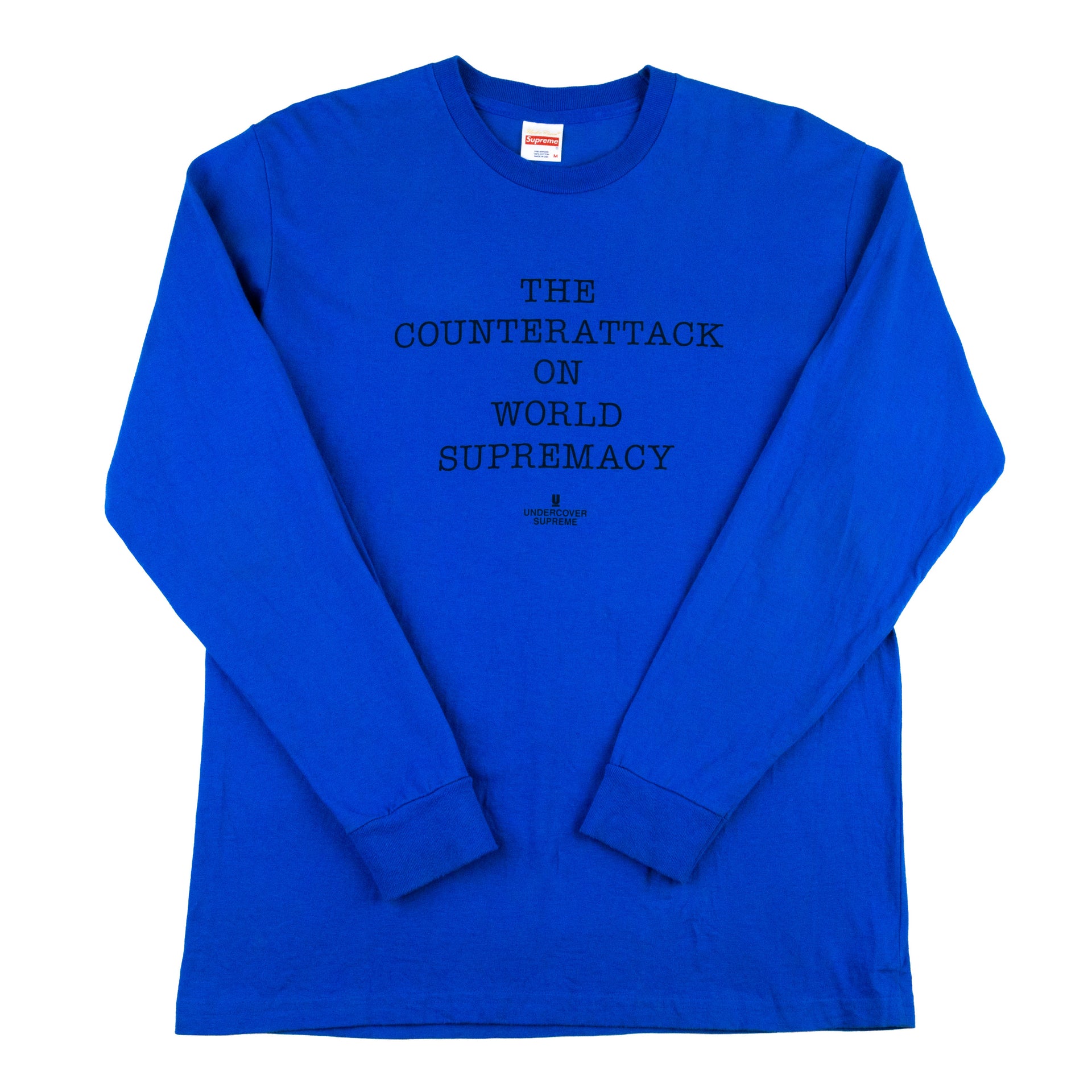 Supreme Blue Undercover Public Enemy L/S PRE-OWNED