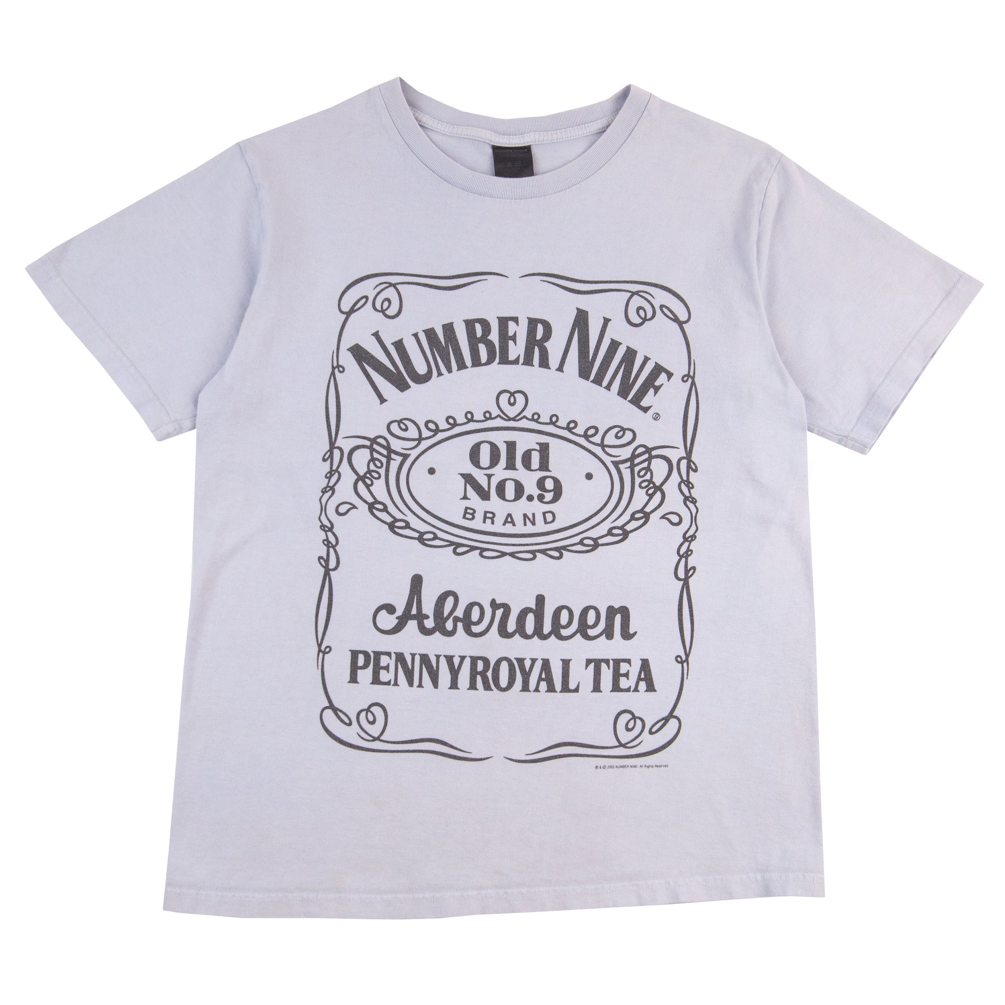 Number (N)ine Blue Whiskey Tee PRE-OWNED