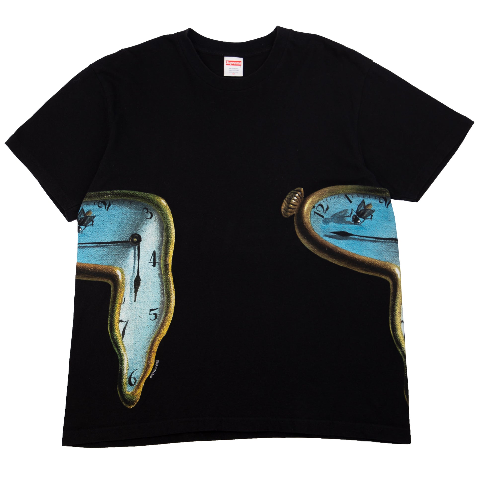 Supreme Black Persistence of Memory Tee PRE-OWNED