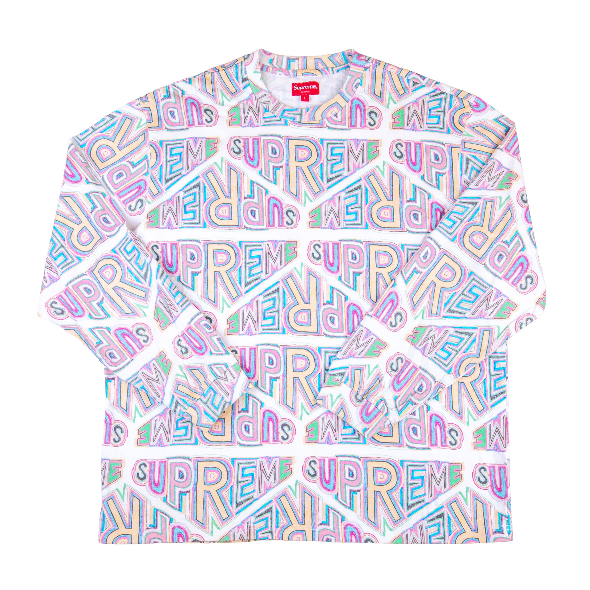 Supreme Multicolor Perspective L/S