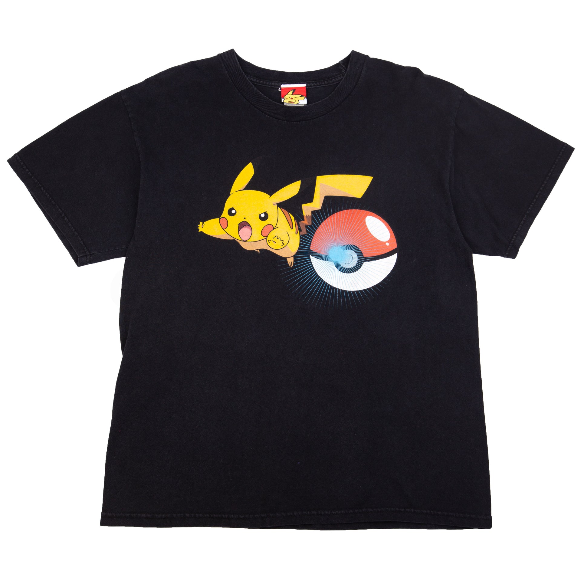 Vintage Black Pokemon Pikachu Tee (2007)