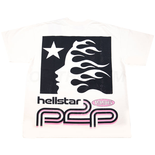 Hellstar Natural Pink Sport Logo Tee