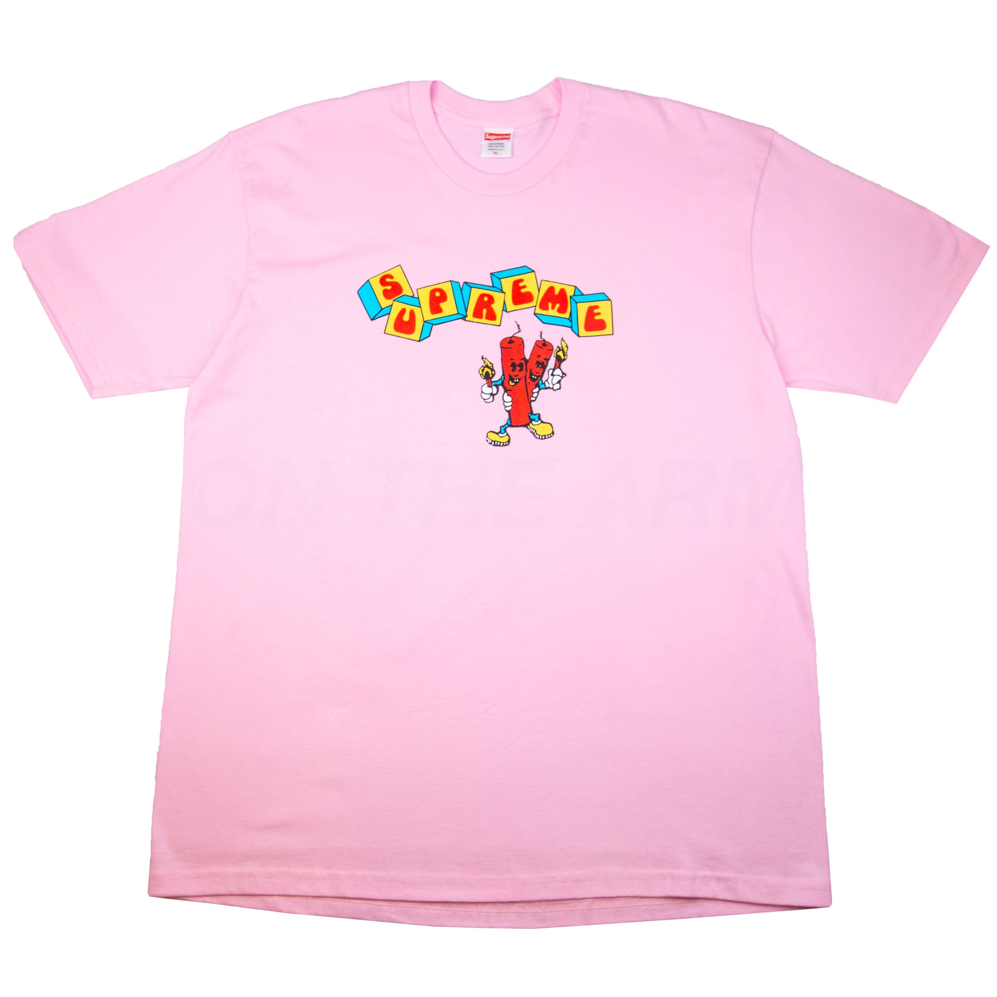 Supreme Light Pink Dynamite Tee