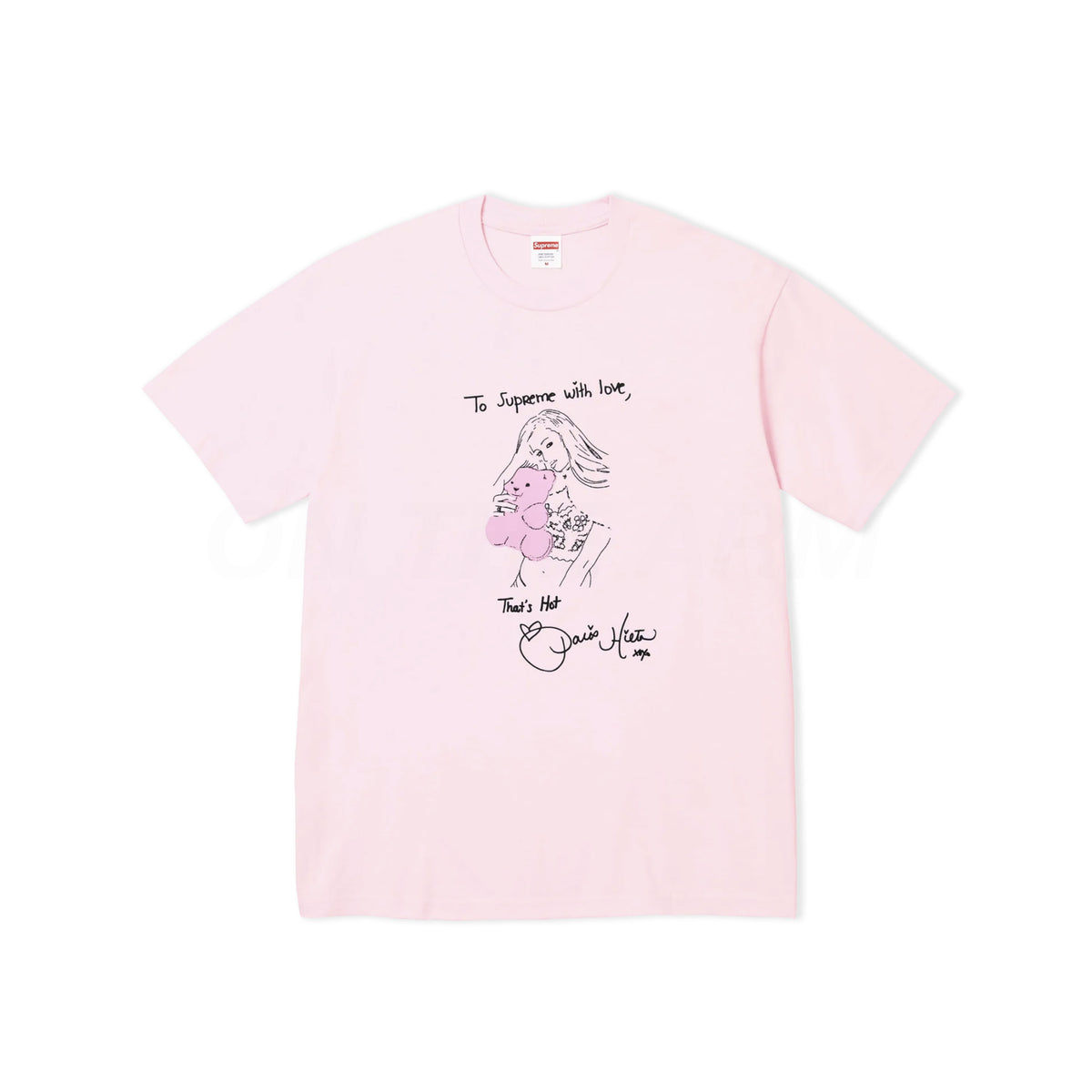 Supreme Light Pink Paris Tee