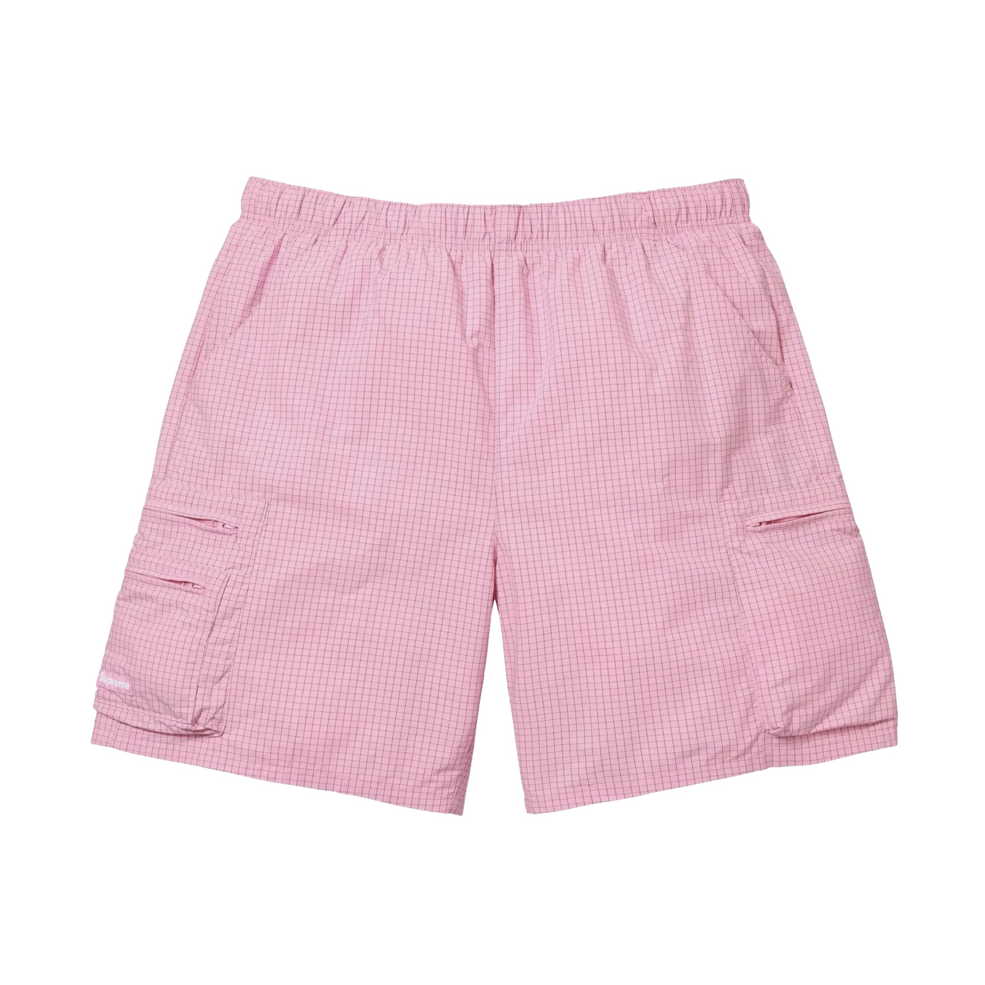 Supreme Pink Ripstop Cargo Water Shorts