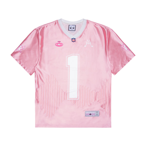 OTA Light Pink Sin City Symphony Satin Football Jersey (Away)