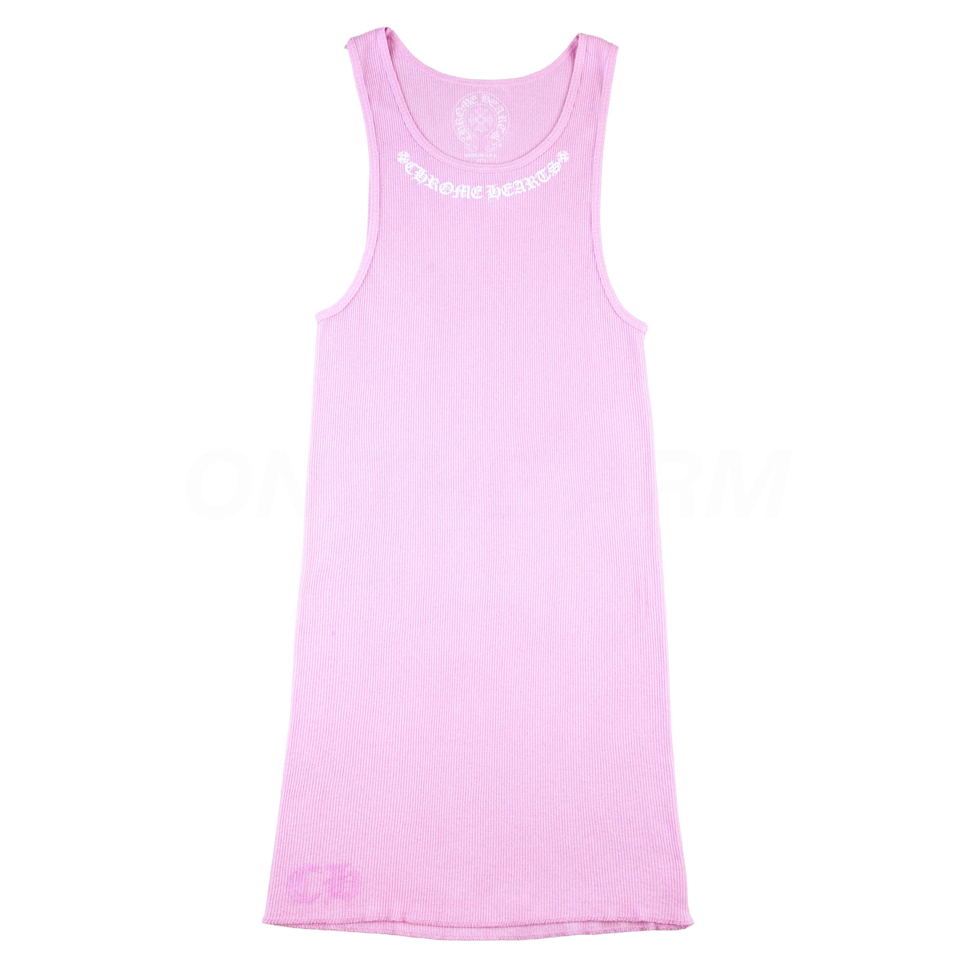 Chrome Hearts Pink Love You Tank Top