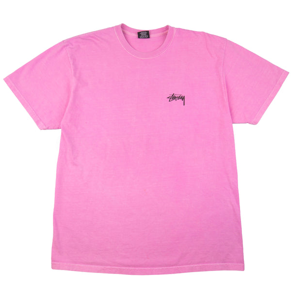 Stussy Pink Wolf Tee PRE-OWNED