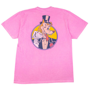 Stussy Pink Wolf Tee PRE-OWNED