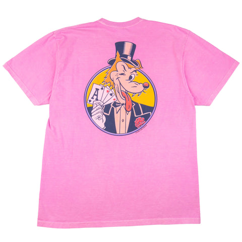Stussy Pink Wolf Tee PRE-OWNED
