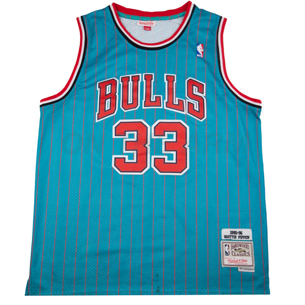 Vintage Teal Bulls Pippen Mitchell & Ness Swingman Jersey