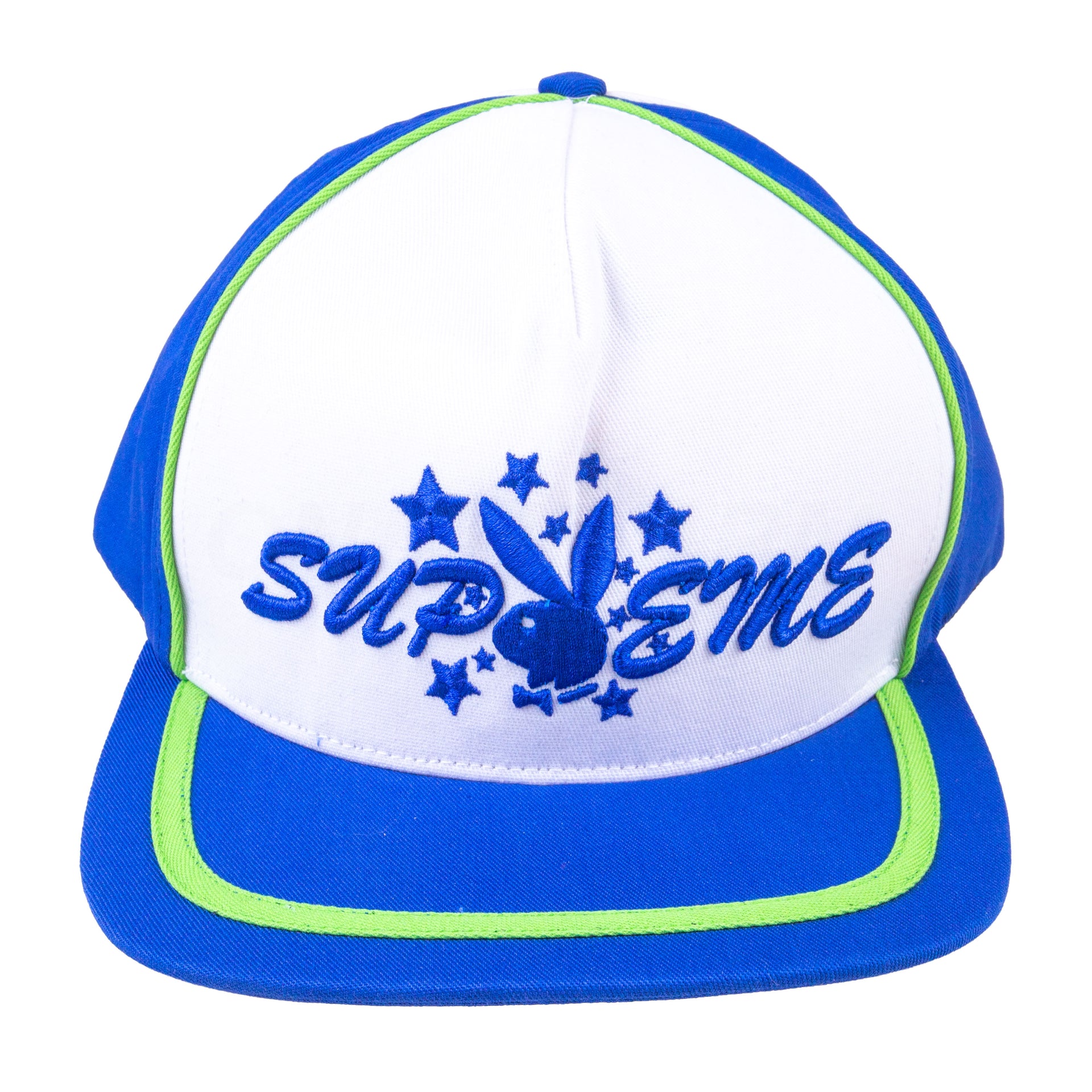 Supreme Blue Playboy 5 Panel Hat