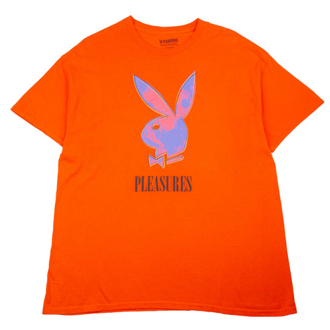 Pleasures Orange Playboy Tee PRE-OWNED