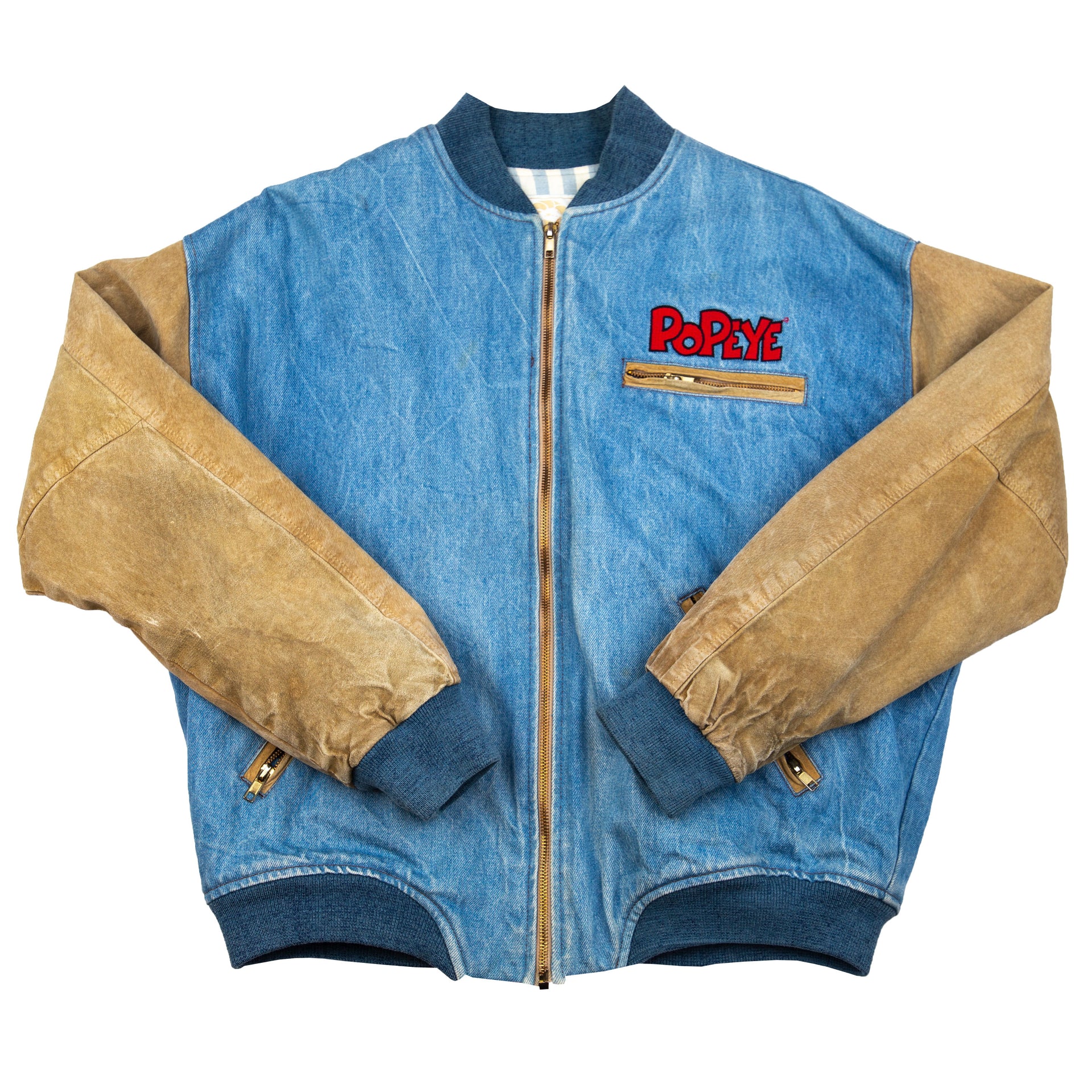 Vintage Denim Popeye MGM Grand Jacket (1993)