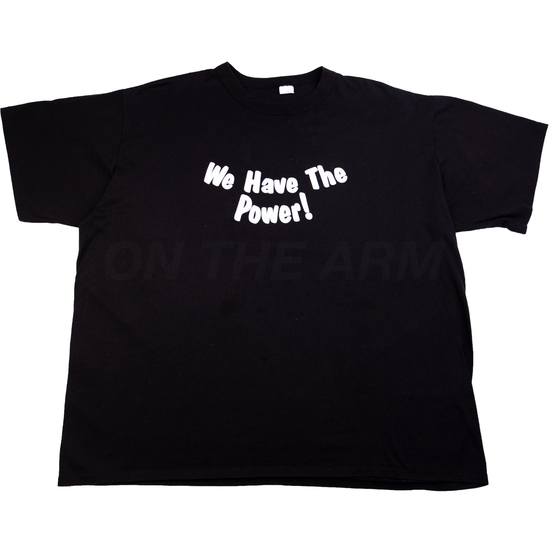 Vintage Black We Have The Power Tee (1980's)