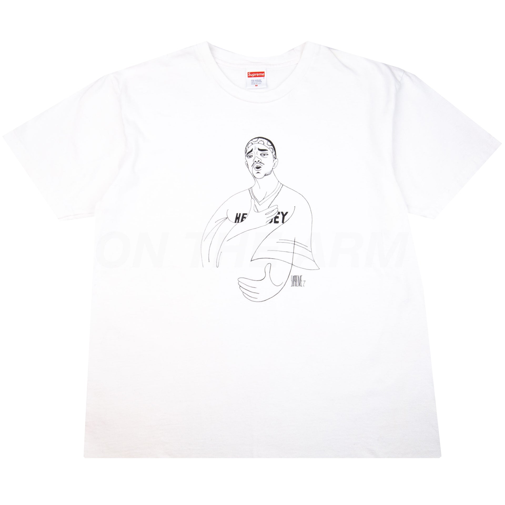 Supreme White Prodigy Tee PRE-OWNED
