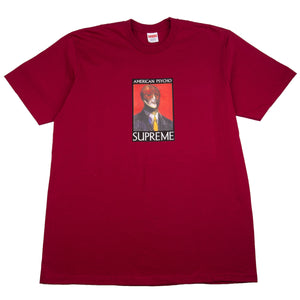 Supreme Cardinal American Psycho Tee