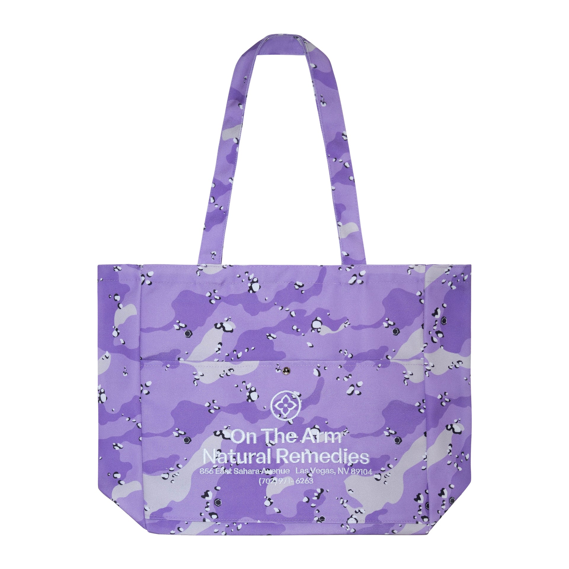 OTA Purple Chip Camo Natural Remedies Tote Bag 2.0