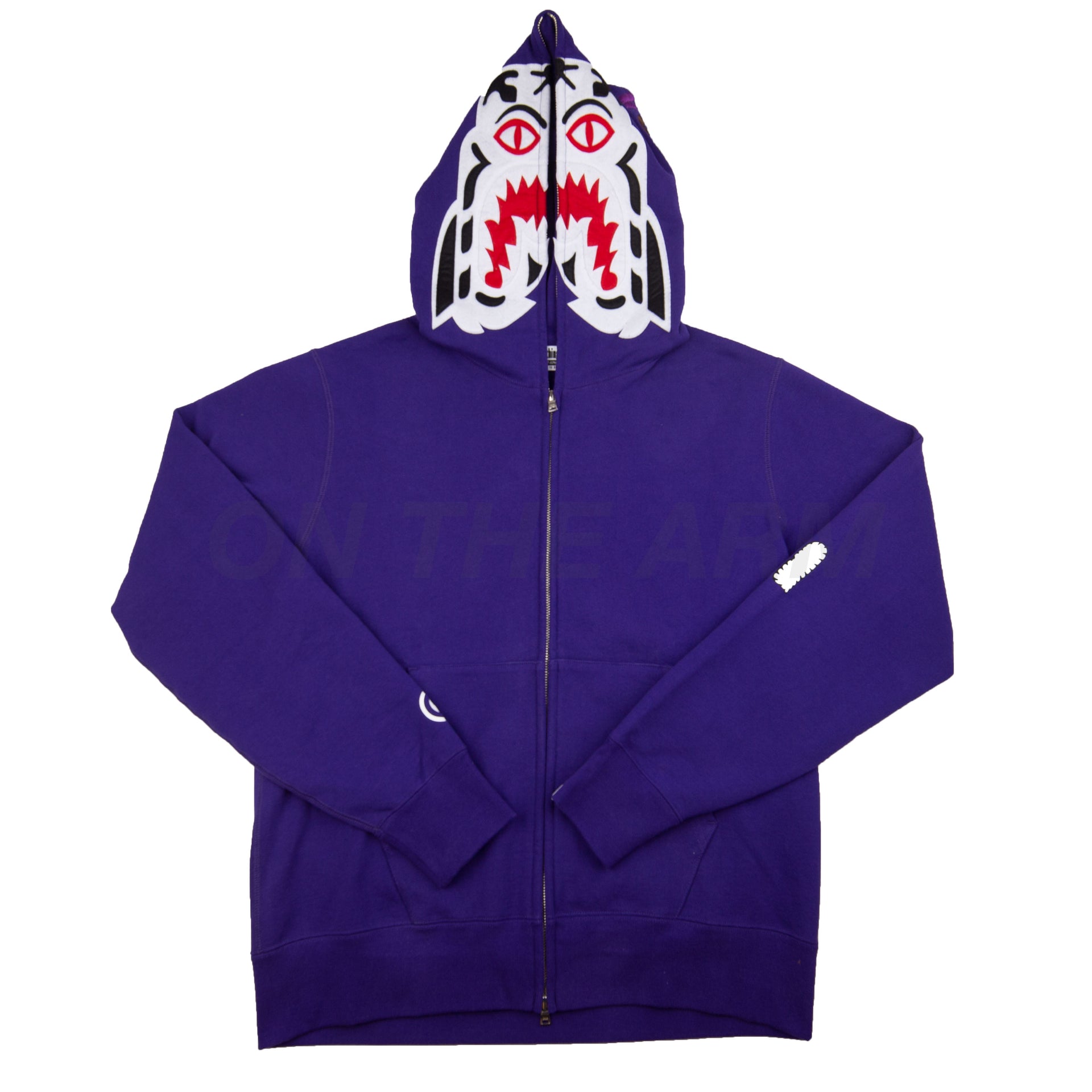 Bape Purple Tiger Hoodie