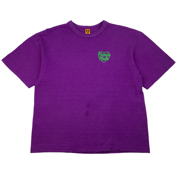 Human Made Purple Heart Logo Tee PRE-OWNED