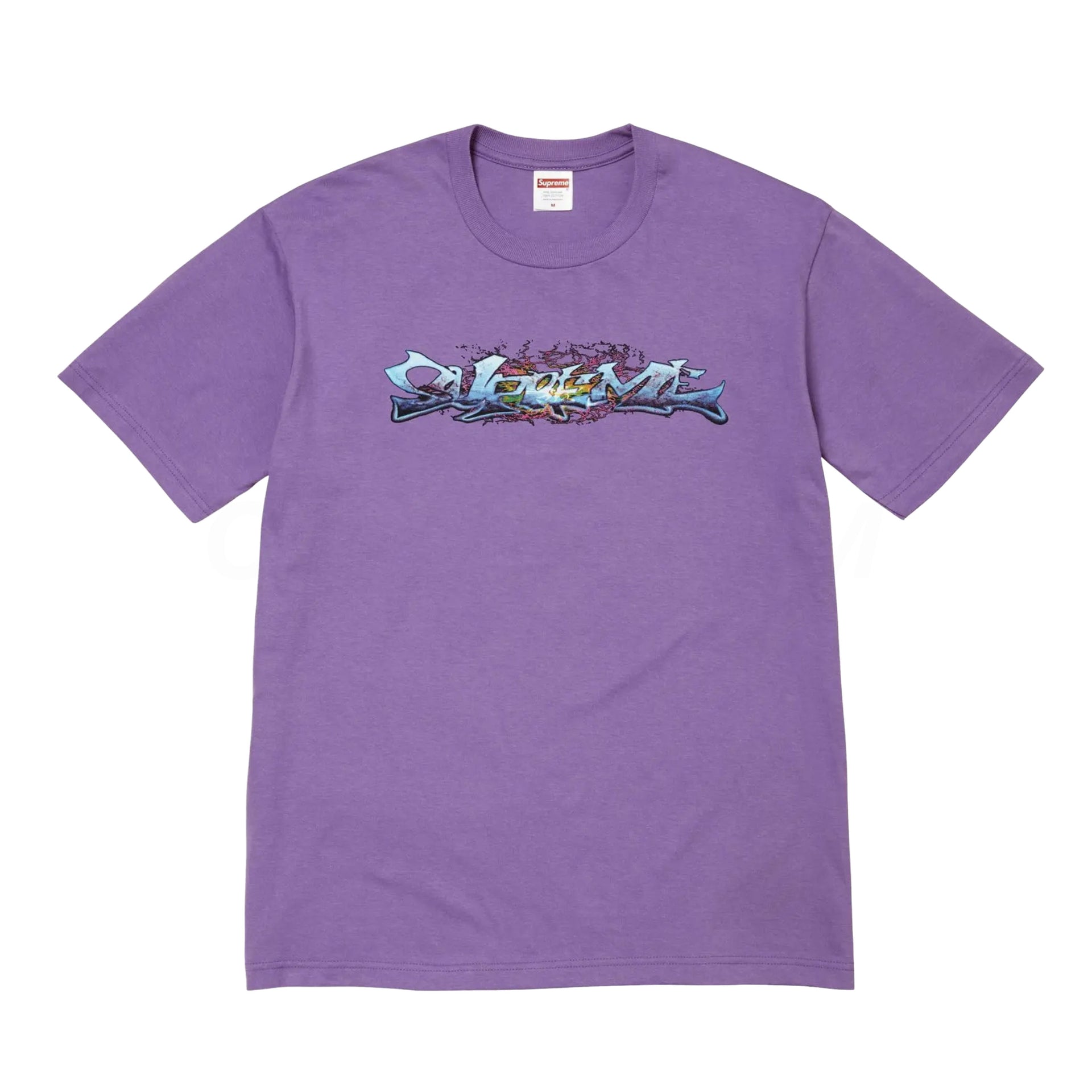 Supreme Purple Tag Tee