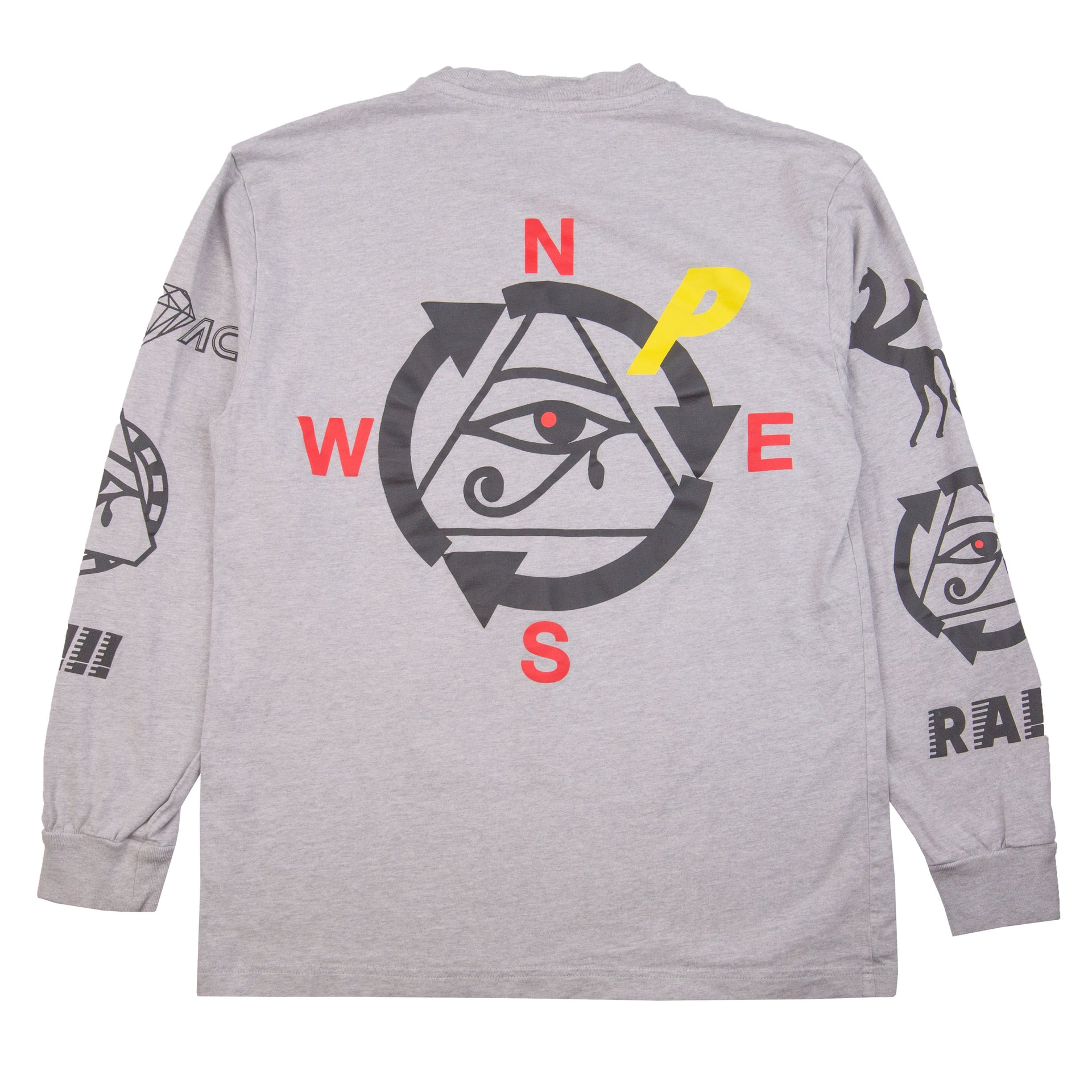 Palace Grey Ra L/S PRE-OWNED