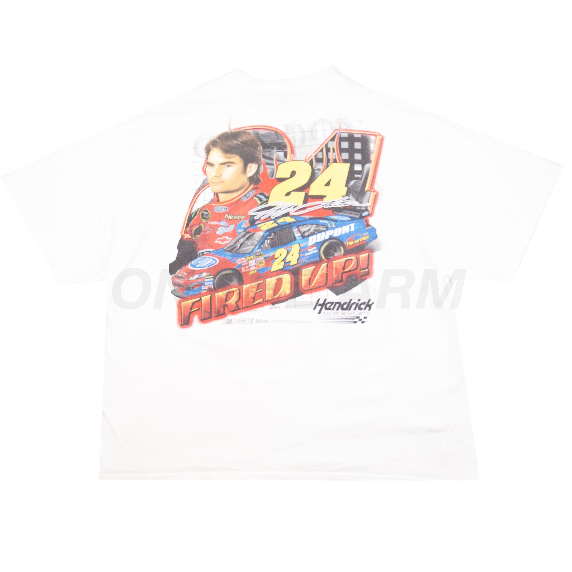Vintage White Red Hot Racing Tee (2000's)