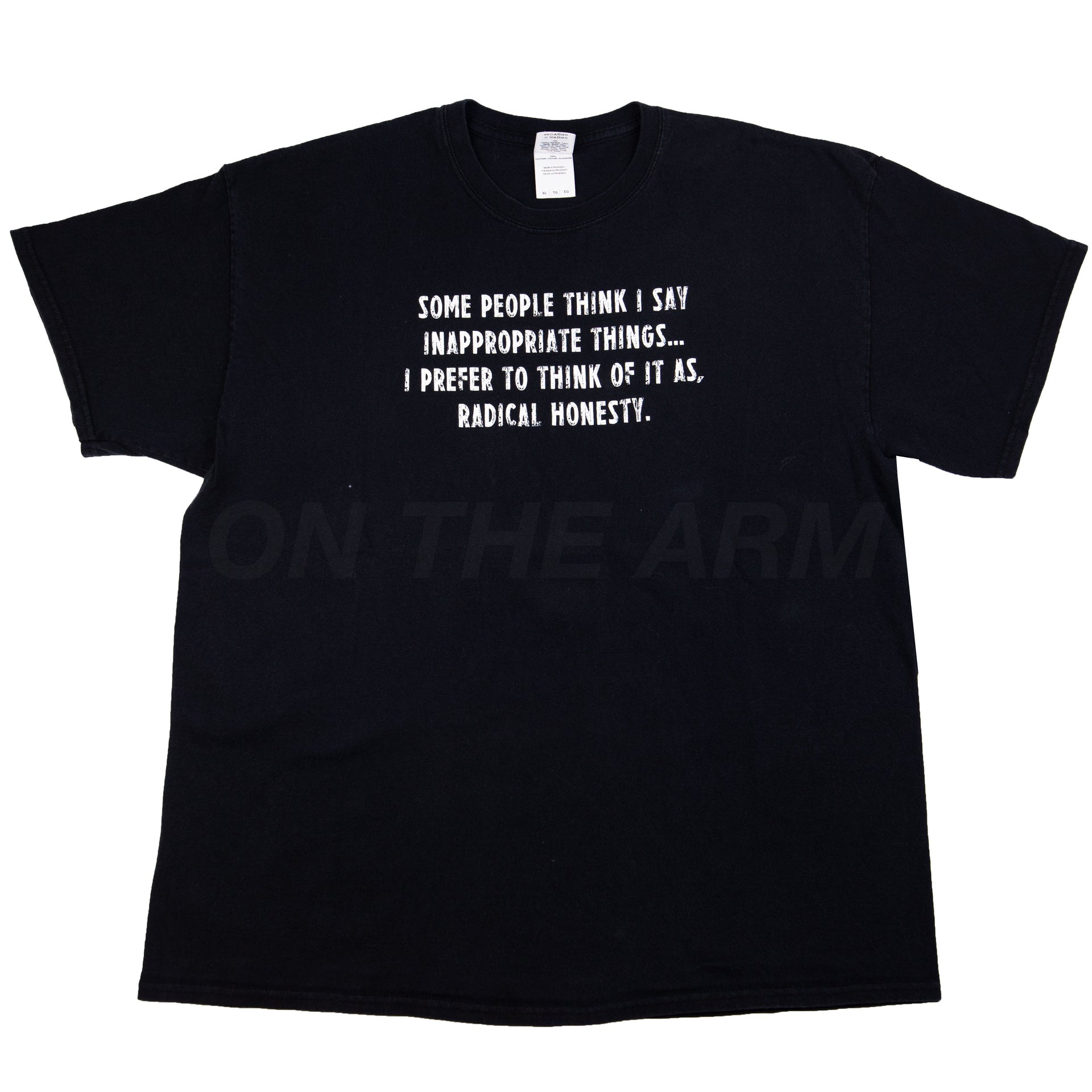 Vintage Black Radical Honesty Tee (2000's)
