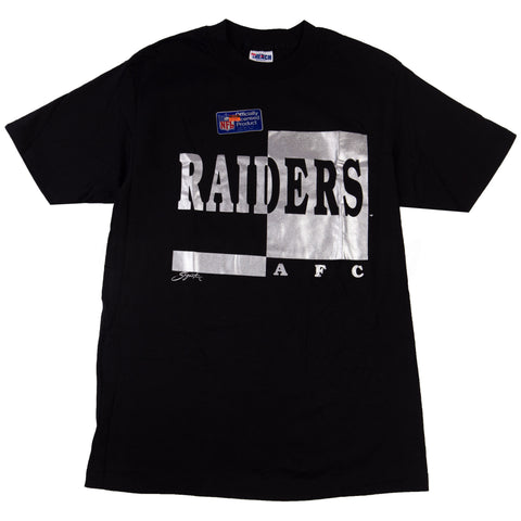 Vintage Black Raiders Tee