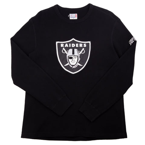 Supreme Black NFL Raiders Thermal PRE-OWNED