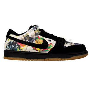 Nike SB Black Supreme Rammellzee Dunk Low