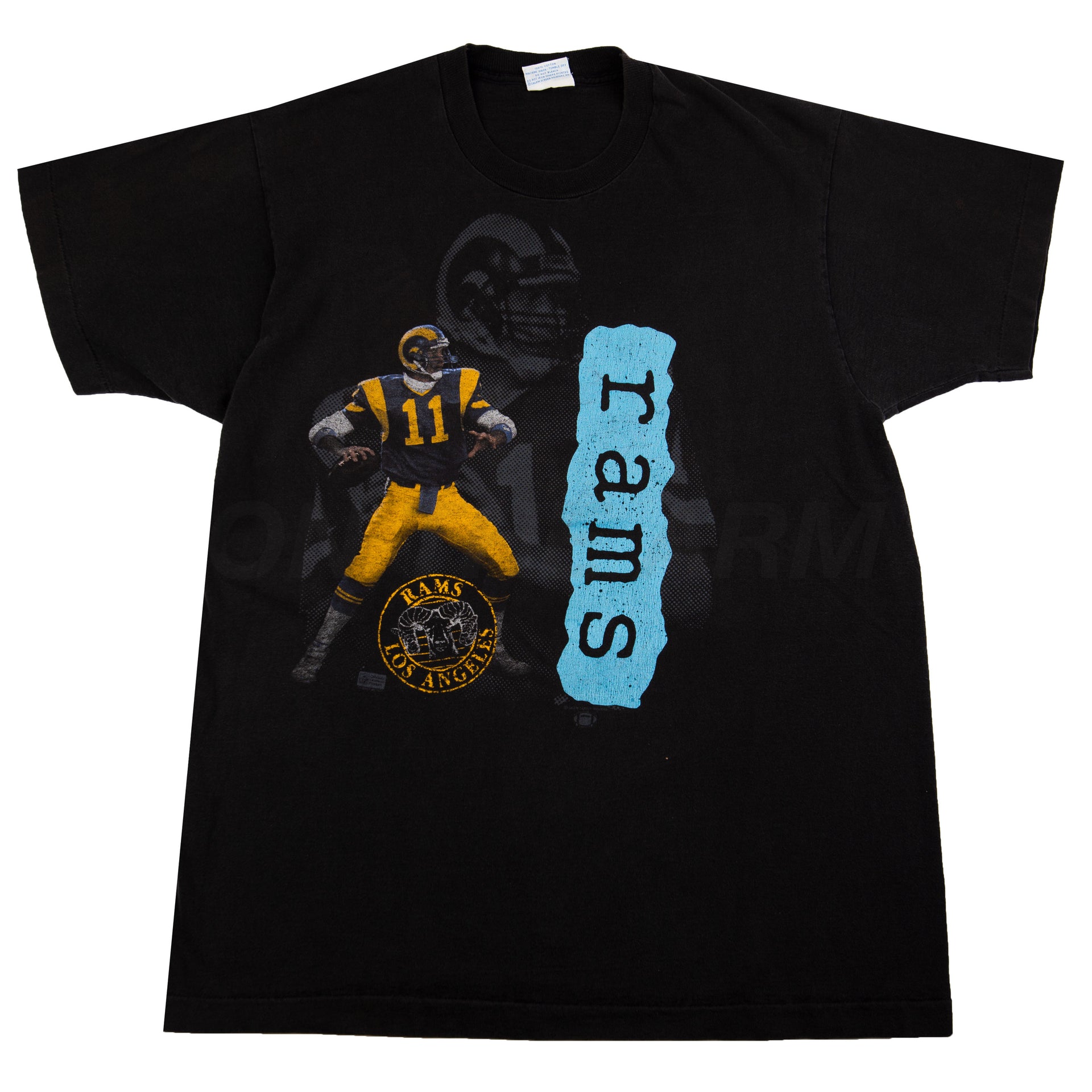 Vintage Black LA Rams Tee (1990's)