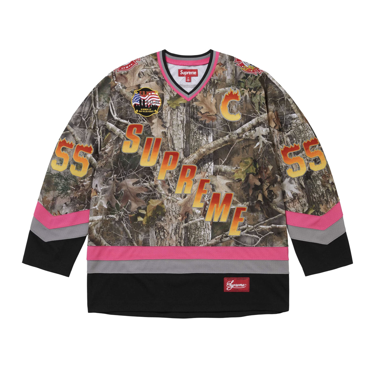 Supreme TrueTimber Kanati Camo FDNY Hockey Jersey