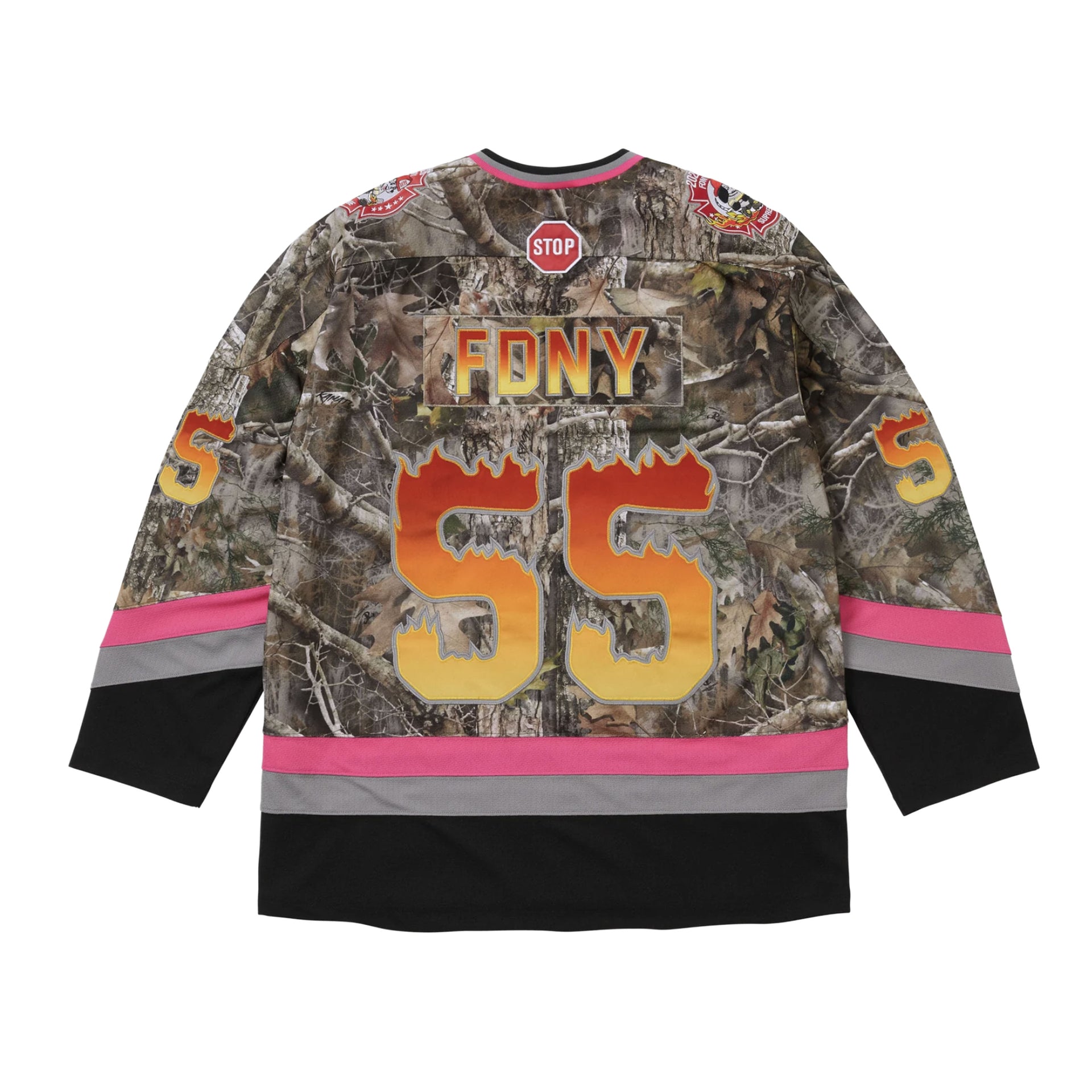 Supreme TrueTimber Kanati Camo FDNY Hockey Jersey