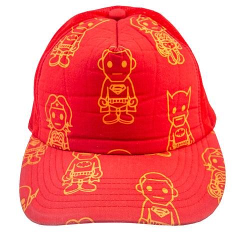 Bape Red DC Comics Trucker Hat PRE-OWNED
