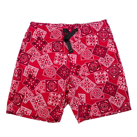 Supreme Red Bandana Belted Shorts PRE-OWNED