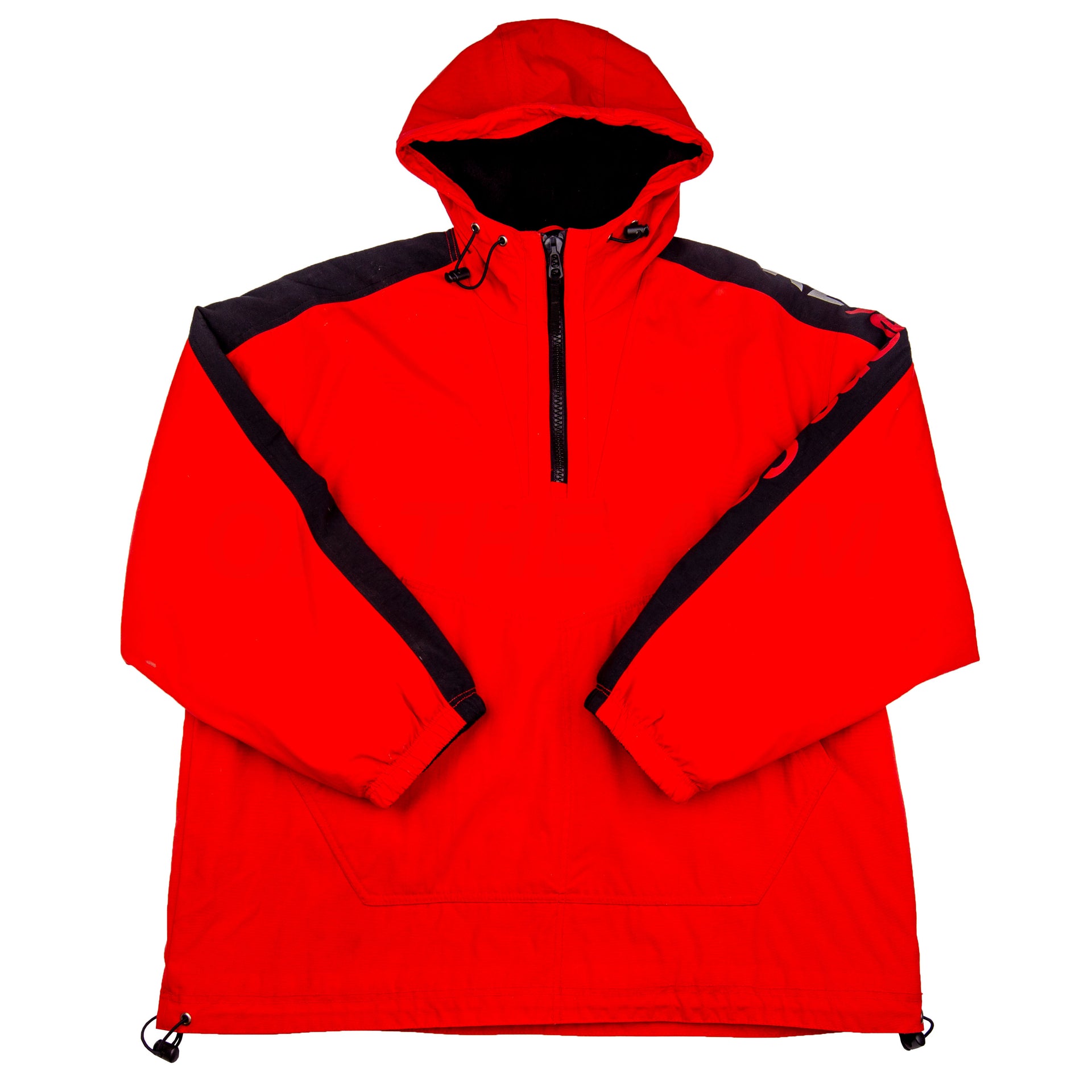 Vintage Red Polo Jeans Pullover Jacket (1990's)