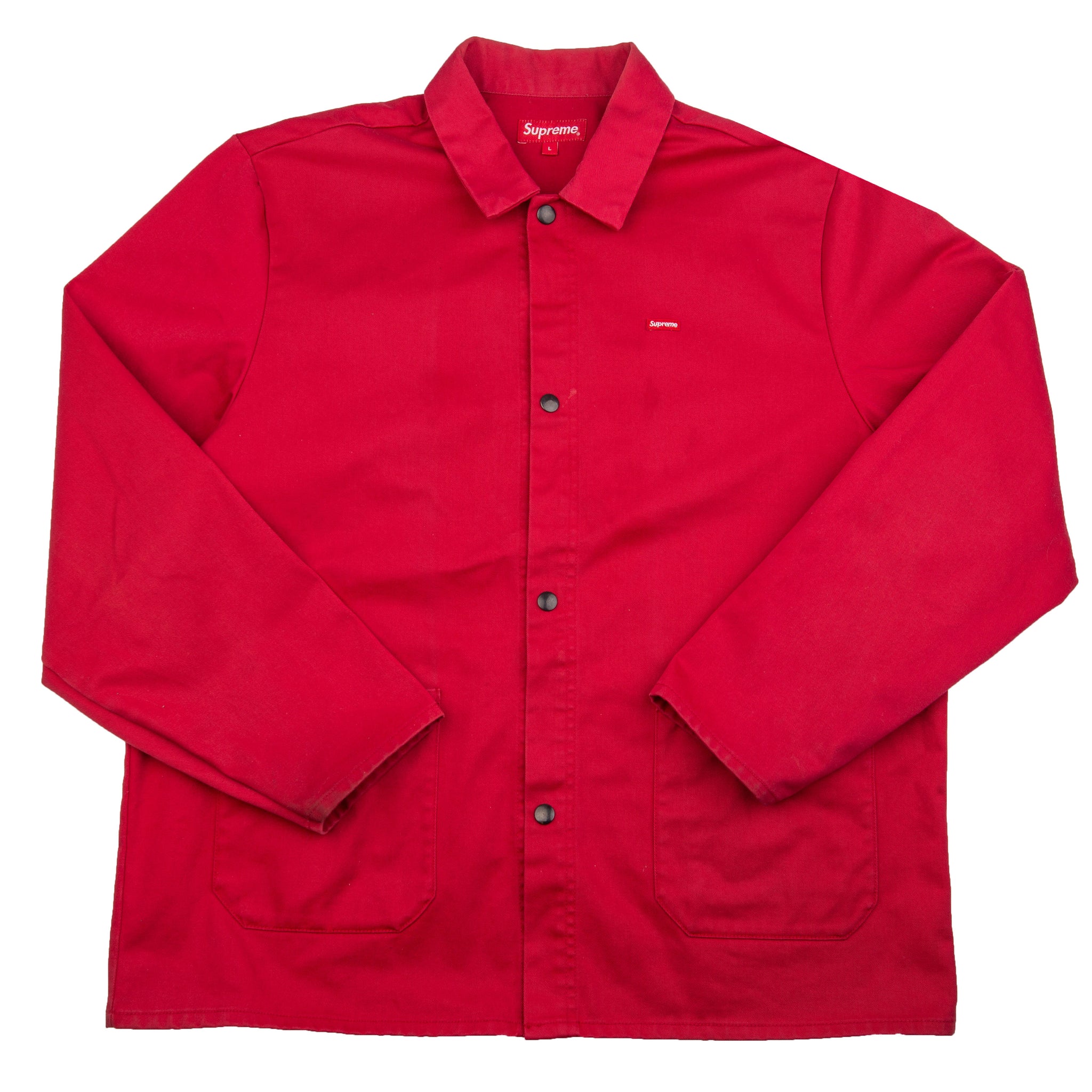 Supreme Red Shop Jacket PRE-OWNED