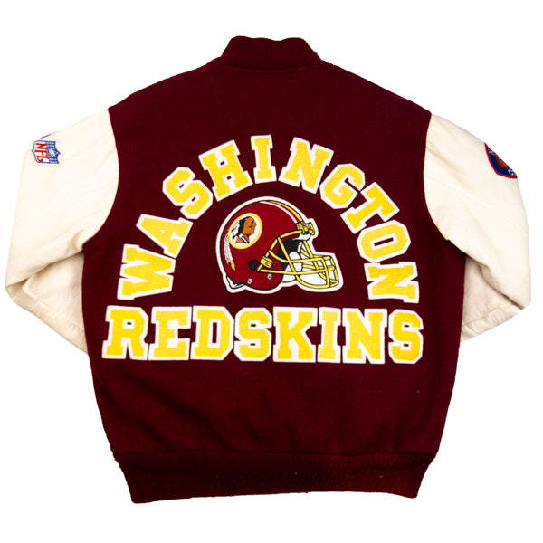 Vintage Burgundy Chalkline Washington Redskins Jacket (1990's)
